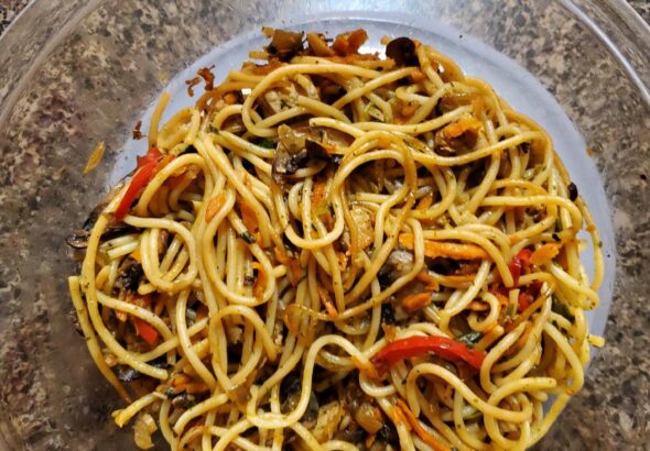 Delicious Guyanese-style Chow Mein